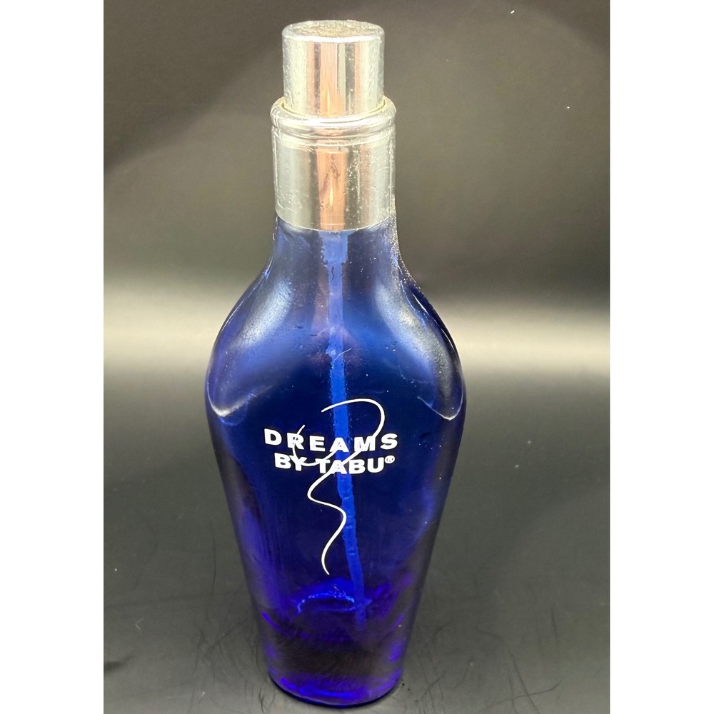 Dreams‎ by Tabu Dana Perfumes Eau de Toilette Spray 1 fl oz Cobalt Blue EMPTY